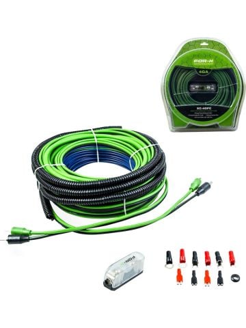 For-x For-X Oto Anfi Kablo Seti 4ga Bakır XC-40FC
