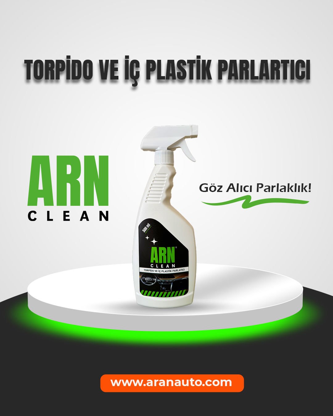 TORPİDO VE İÇ PLASTİK TEMİZLEYECİ